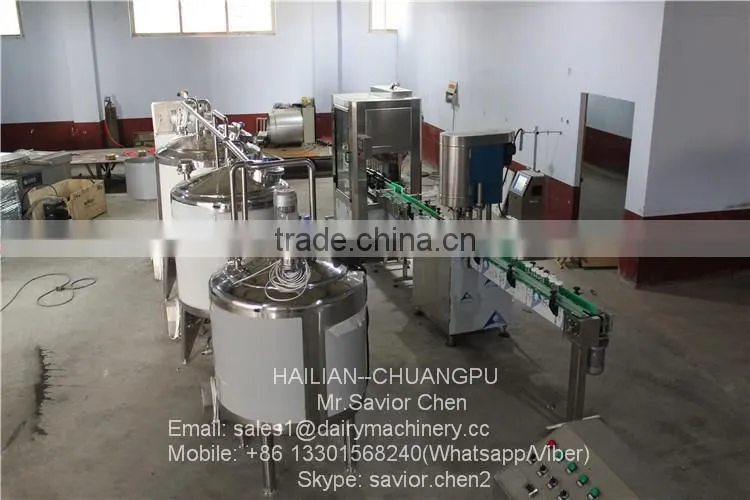 Milk Pasteurizer Line For Milk Dairy Processing Equipment