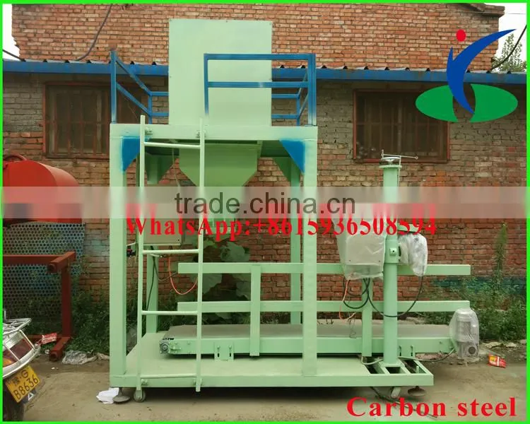 DCS-50kg Stainless steel weighting bagging machine for rice
