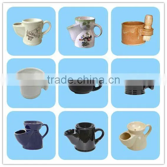 Special design ceramic custom shaving mug