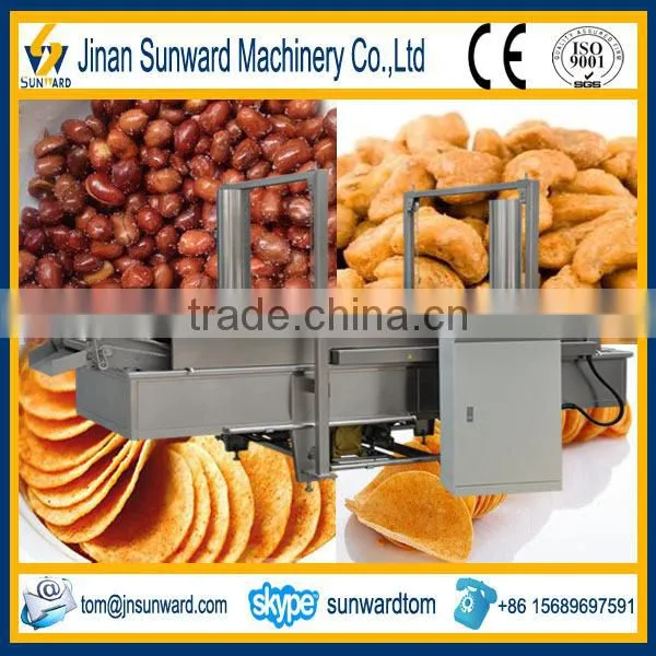 Full Automatic Continuouse Nuts Frying Machine
