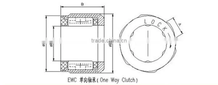 EWC;1WC series Miniature Needle Bearing