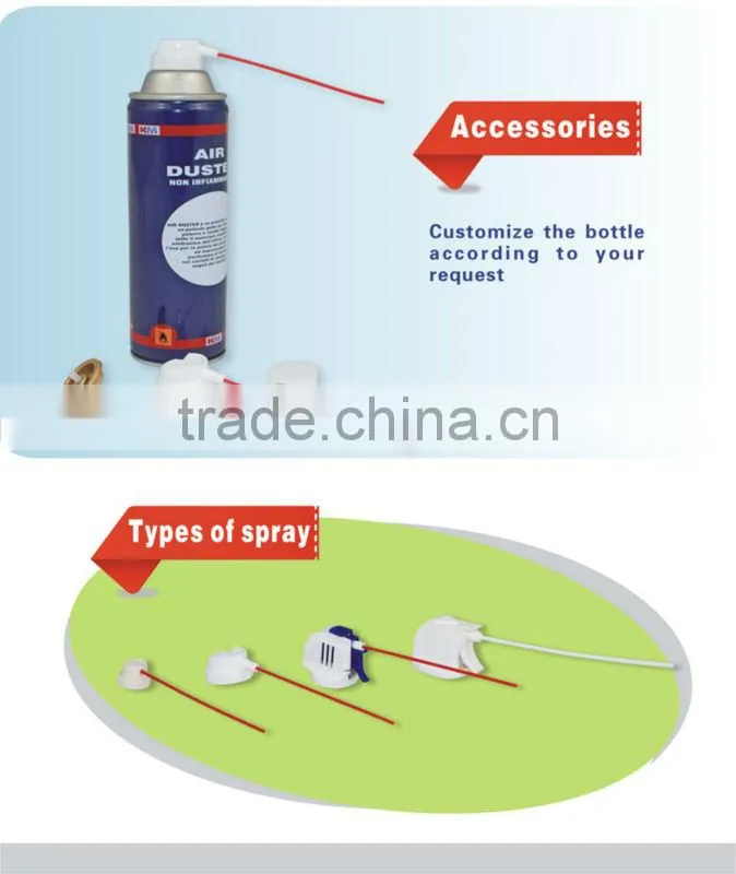 ozone friendly 10oz air can dusters for electrical product
