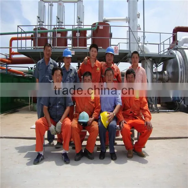 waste plastic to oil recycling pyrolysis machine