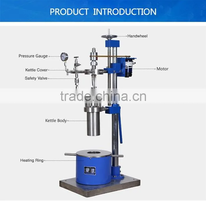 Hot Seller Micro High Pressure Reactor