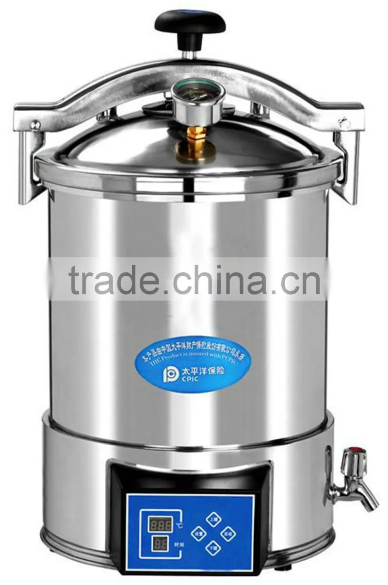 18L/24L Hottest digital portable autoclave in 2015