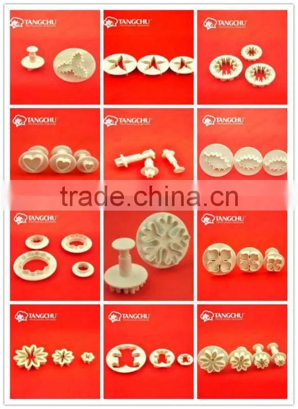 Cake Decoration tool- 2pcs cartoon cookie cutter Fondant Cake Tools Doraemon