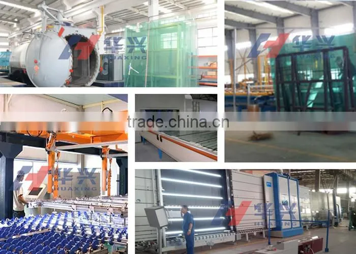 Customized Size Flat Tempering Full Toughened Clear Glass 6mm