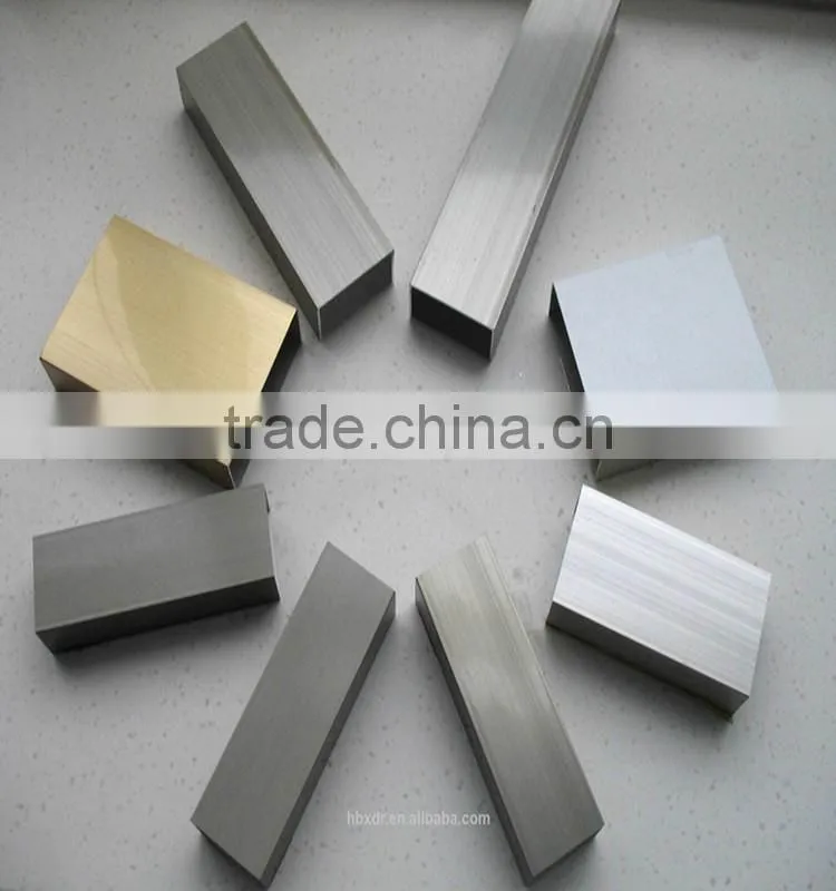 CNC machining l shape aluminum profile