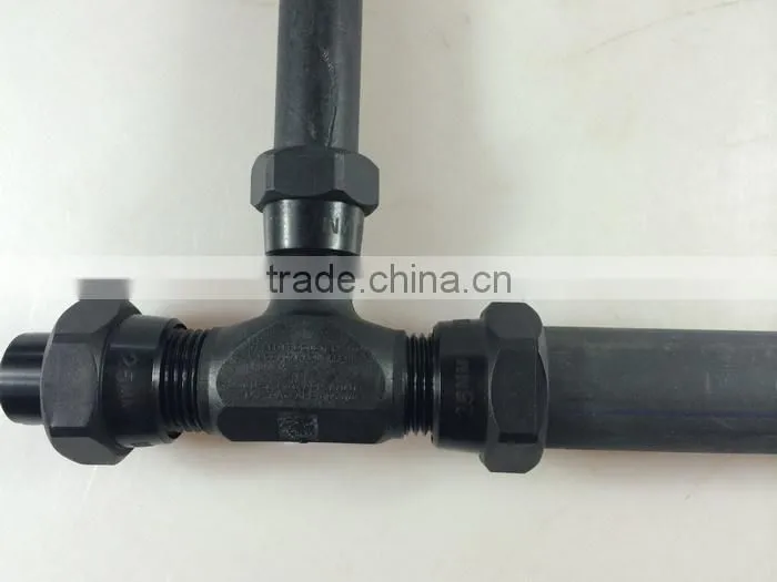 25x20mm reducing tee for pe pipe