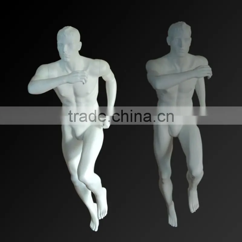sports mannequin male running mannequin