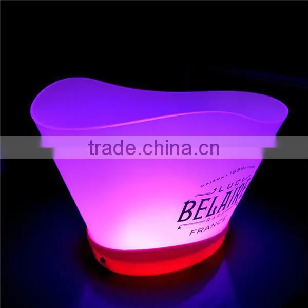 2016 hot sale promotion clear ice bucket brewery