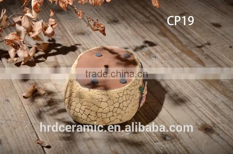 2016 Cement Flowerpot /plant pot For Yard Art