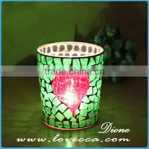 Wholesale mosaic candle holders centerpiece for wedding