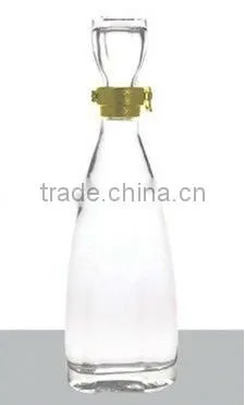 cylindrical perfume glass bottle