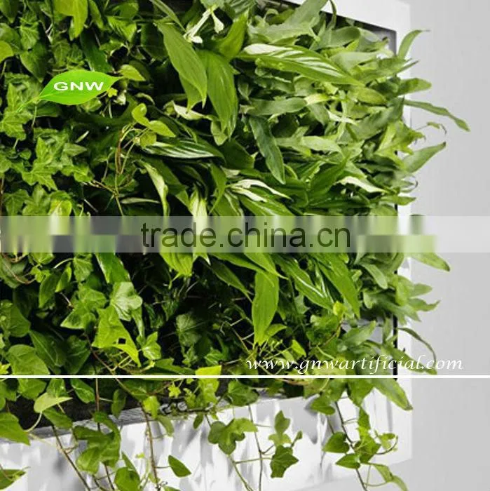 GNW GLW010 Artificial vertical garden modular wall for surpermarket decoration