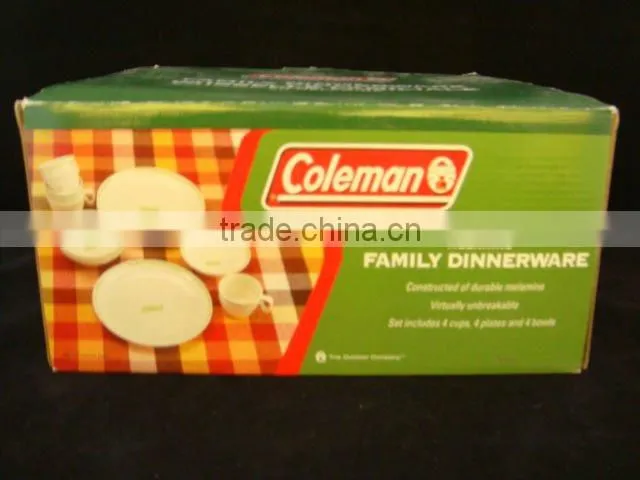 Melamine dishware set gift set