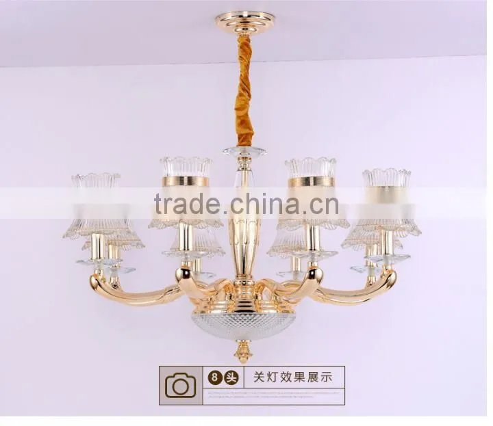 M989 Momoda decorations luxury European Crystal large living room bedroom lighting chandelier pendant lamp