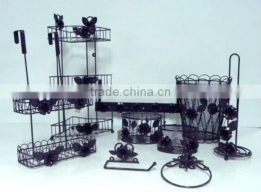 Wire Bathroom Shelves