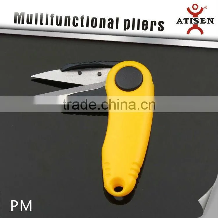 Hot sale stainless steel fishing folding scissors