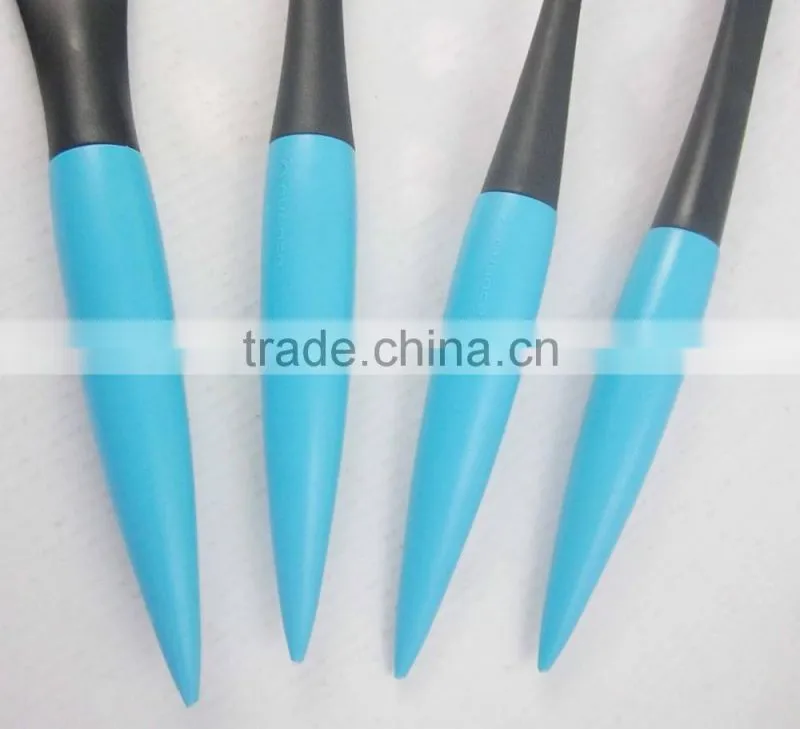 4pcs High Quality Nylon Kitchenware Light Blue Kitchen Utensil Set
