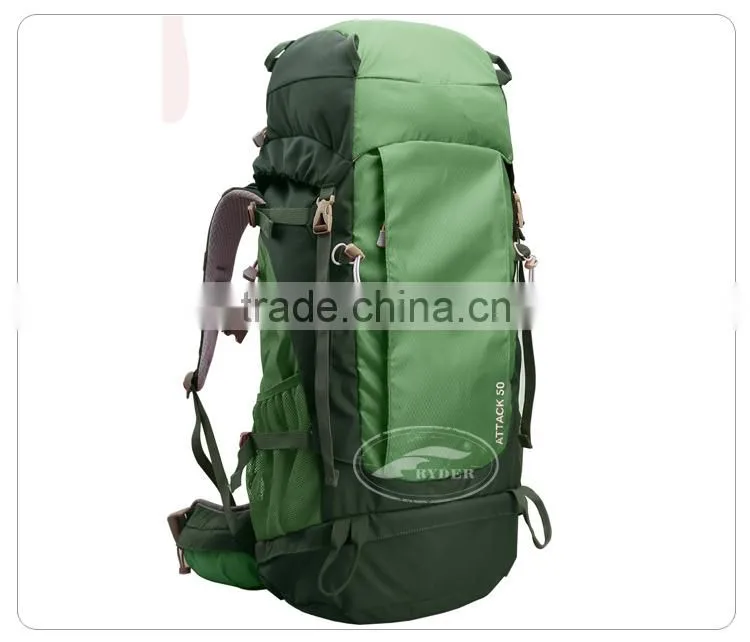 China Supplier Premium Quality Outdoor Survival Trekking Custom Printing Backpack