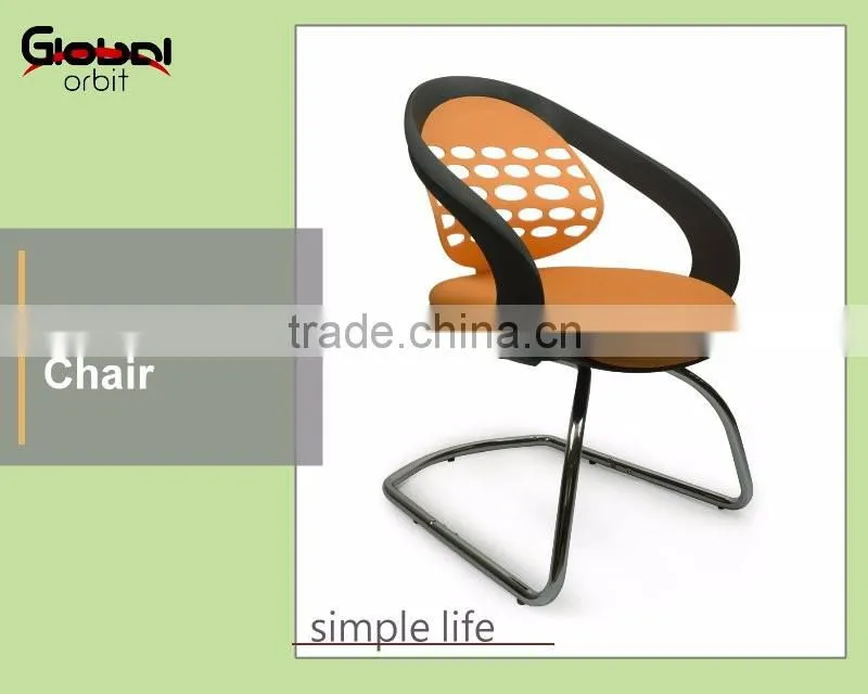 Ergonomic office chair with wheels, height adjustable colorful computer chair