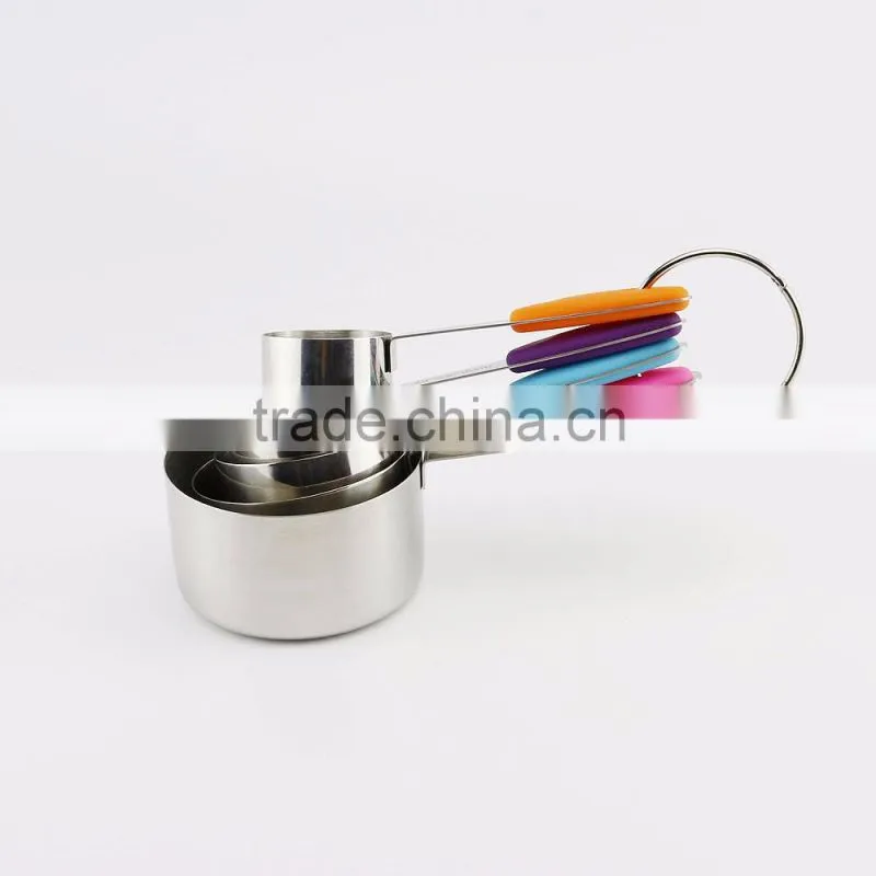 Manufacrurer New products 5 pieces set stainless steel powder measuring spoons Set cheap price