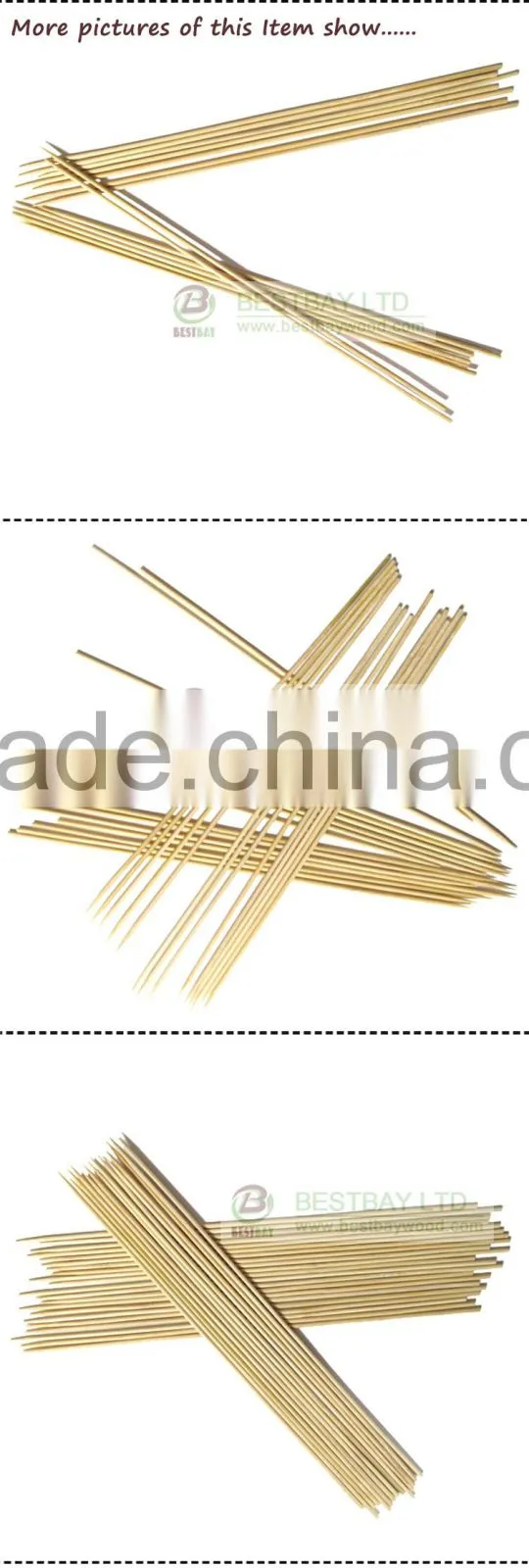 3.0mm Favorable price new design agarbatti bamboo stick/bamboo skewer