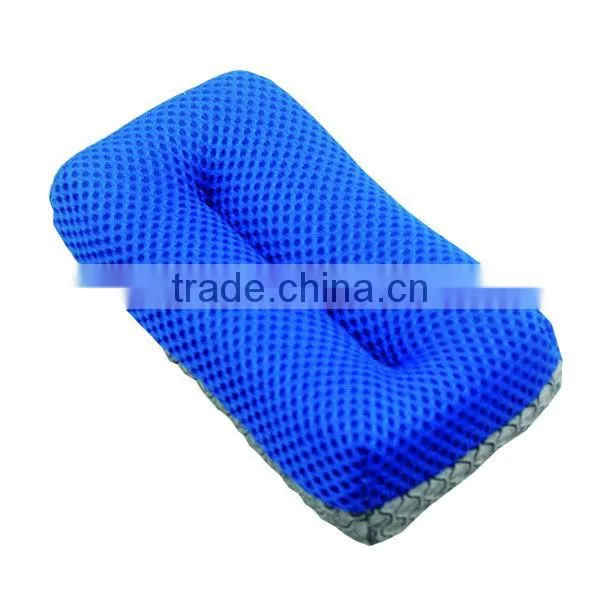 High Quality bug and tar sponge/2 in 1 cleaning sponge/mesh sponge