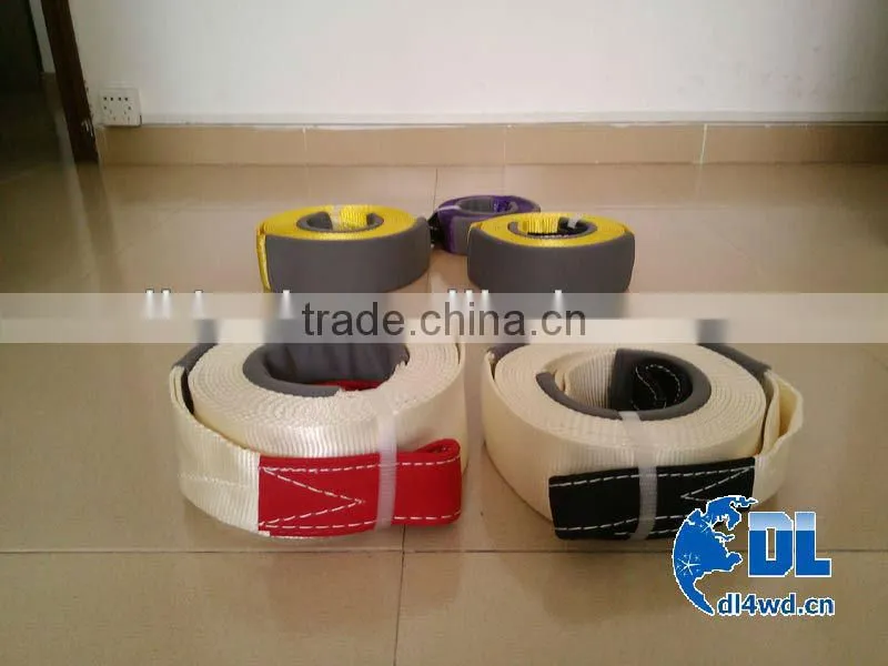 9ton stretch towing rope and ratchet strap