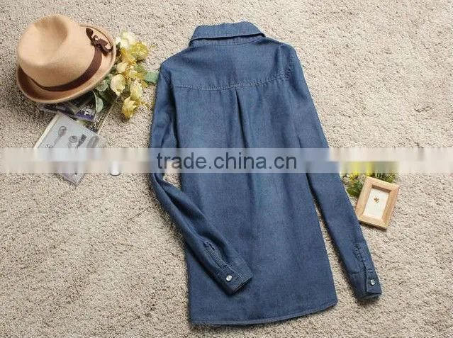 New Style Denim Ladies' Blouses