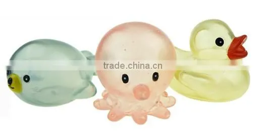 Water spray animals ABS bath toy