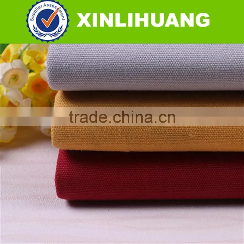 New Fashion comfortable 100 cotton canvas fabric wholesale