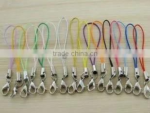 woven strapscell phone charm accessories silver mobile phone charm straps accessories cell phone woven cords