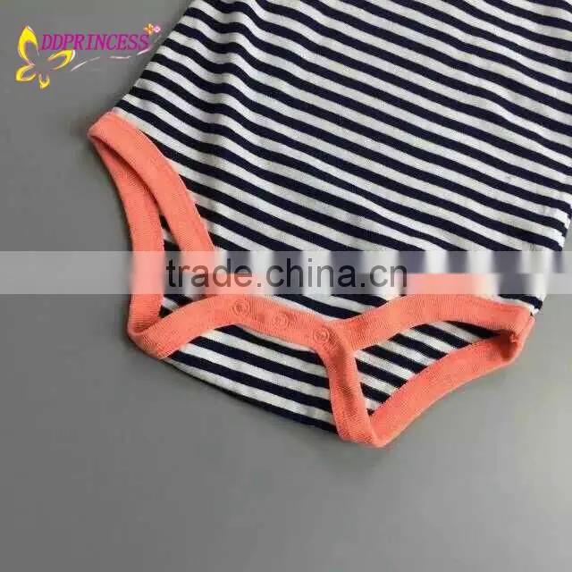 Baby Bodysuits 100% Cotton Wholesale,Striped Infants And Toddlers Unisex Bodysuits