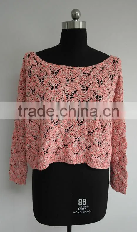 2014 Fashion ladies pullover sweater