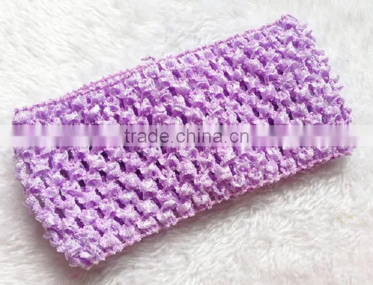 Fashion Baby Elastic Hair Band Girls Soft Head band Stretch Crochet Knit Headwrap