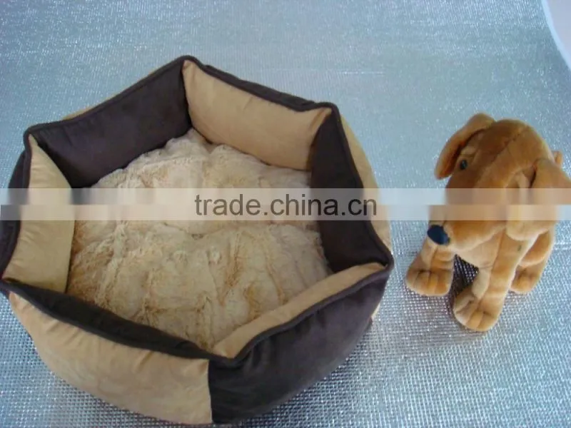 big size removable with pocket Pet Kennel House for Cat Luxury Pet Dog Bed Wholesale Pet Bed Warmer