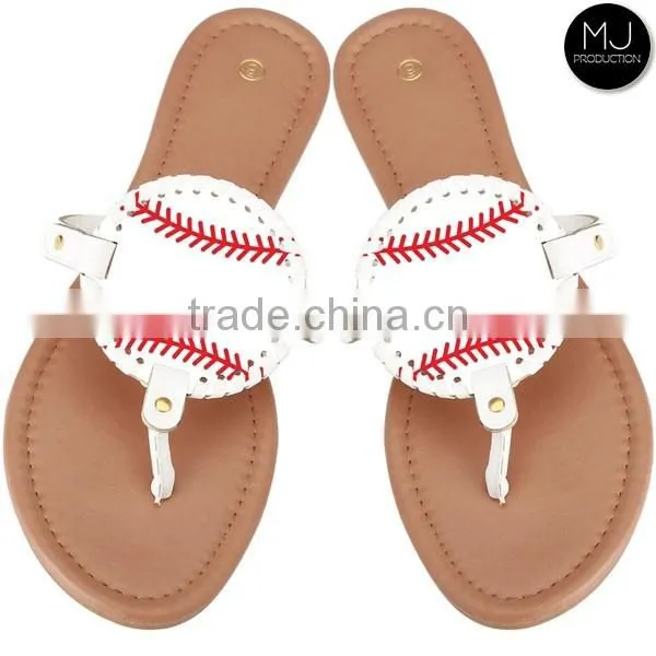 2017 Factory Monogram Disc Women Sandals Flip Flop