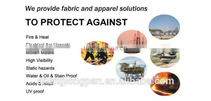 Spunlace non-woven FR aramid fabric
