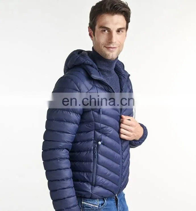 2016 Custom new style lightweight down jacket winter outdoor jacket for men