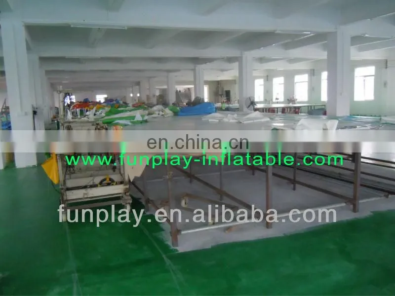HI CE EN14960 inflatable floating water park ,giant inflatable water park