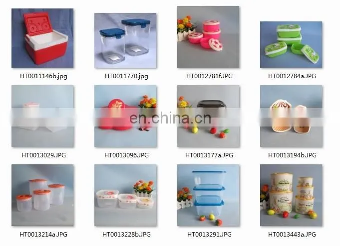 2014 new design cake shaped plastic food container