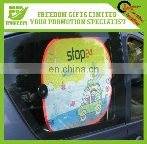 Customized Logo Mesh Foldable Auto Sunshade