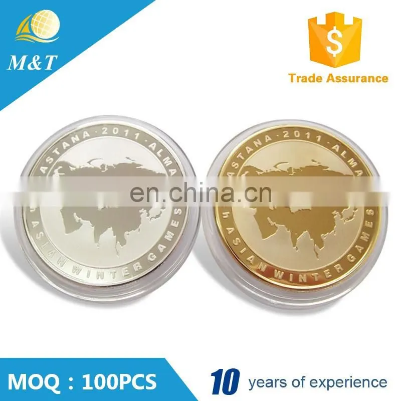 Cheap High Quality Wholesales Aisan Winter Games Souvenir Challenge Coin