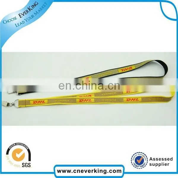 fashion new style bling neck glitter lanyard for promotion