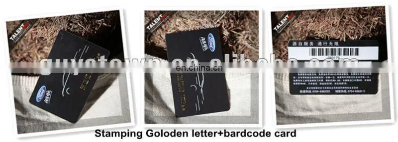 custom new design company trading vip business pvc plastic card