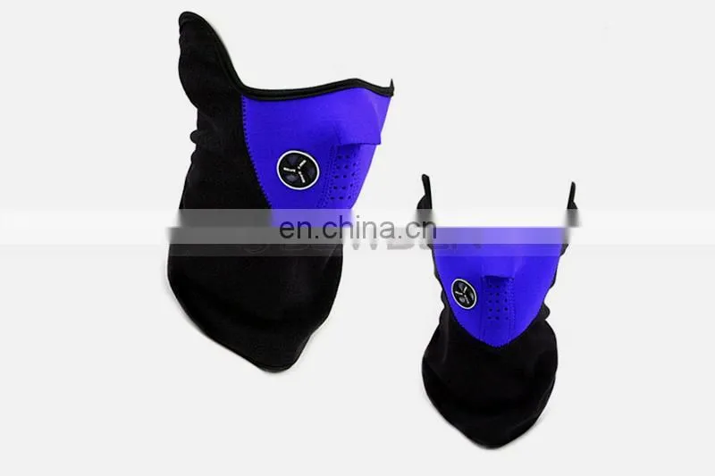 Black/Red/Blue Colored Ski Masks for Winter Climbing Riding