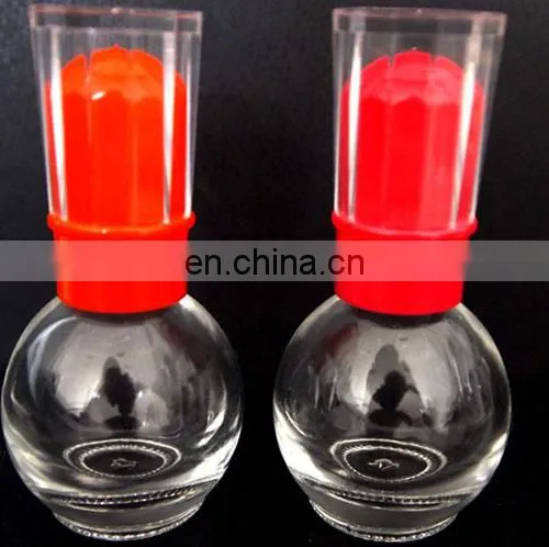 11.5ml beautiful skirt-shape girl nail polish bottle empty