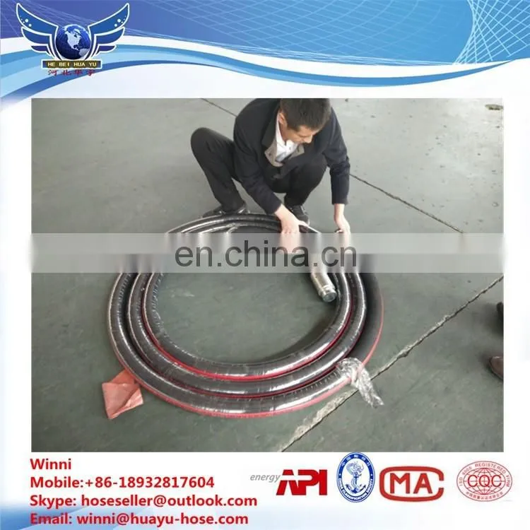 Fabric Reinforced Cord Sand Blast Rubber Hose
